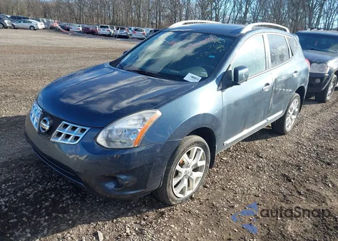 2013 Nissan Rogue Sv W/Sl Pkg из США, поврежденный, VIN JN8AS5MV4DW658719